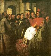 Francisco de Zurbaran buenaventura at the council of lyon Spain oil painting reproduction